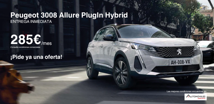 Peugeot 3008 allure Plug In hybrid Promociones